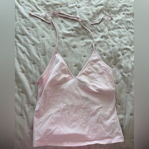 Aritzia Soft Pink Homestretch Top